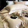 Class A 140 Long-staple Cotton Four-piece Set Cotton Pure Cotton Bed Sheet Quilt Cover Embroidery Simple Hotel Bedding
