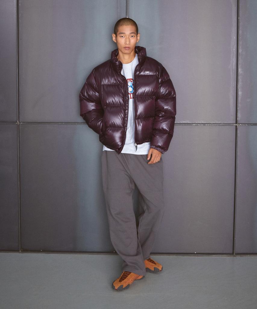 Lmc Og Glossy Puffer Duck Down Parka Black