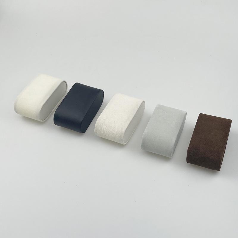 Универсальная бархатная кожаная коробка для часов и держатель-подушка для механических наручных часов