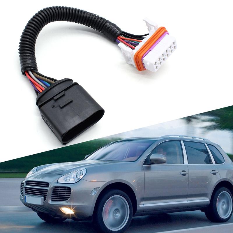 Headlight Wiring Harness 95563123911 Lamp Xenon Front Connector 95563123910 for Porsche Cayenne 2003 2004 2005 2006