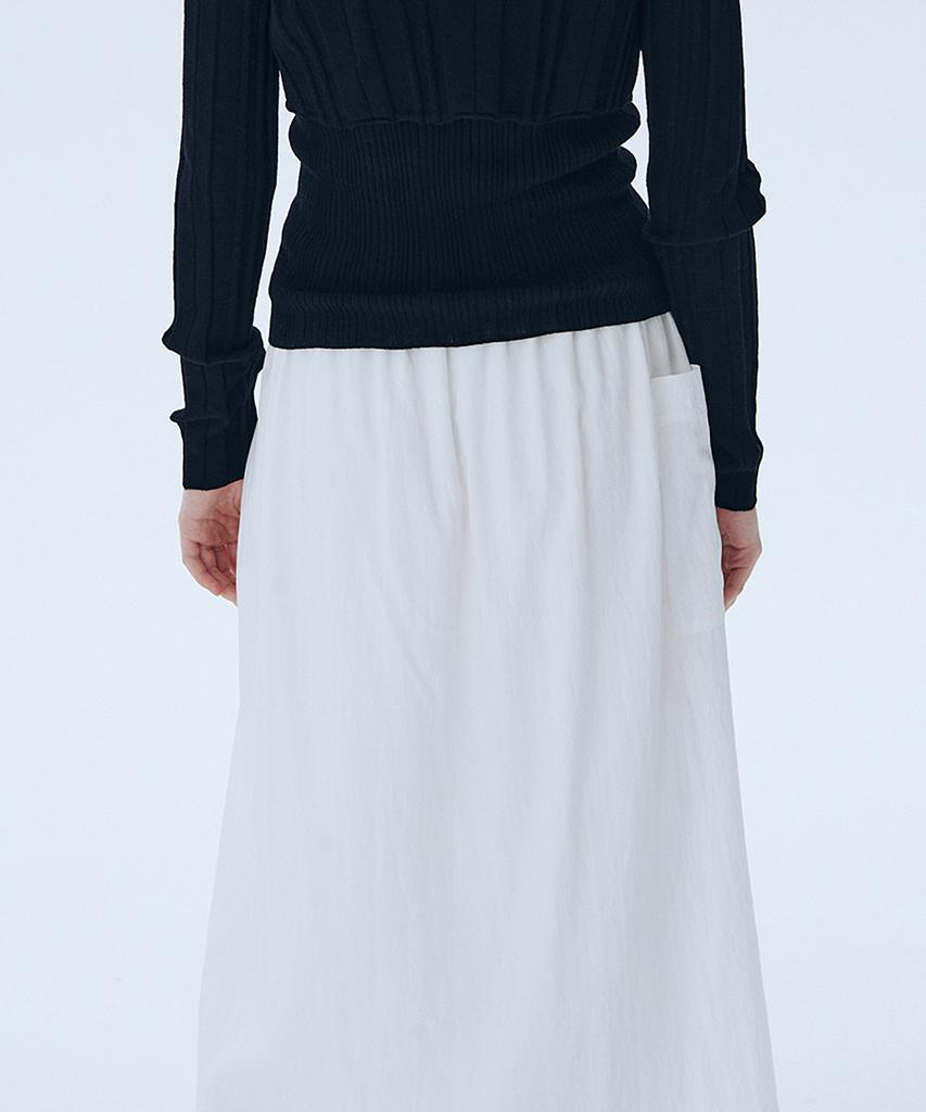 AHWE Layered Skirt Pants_White