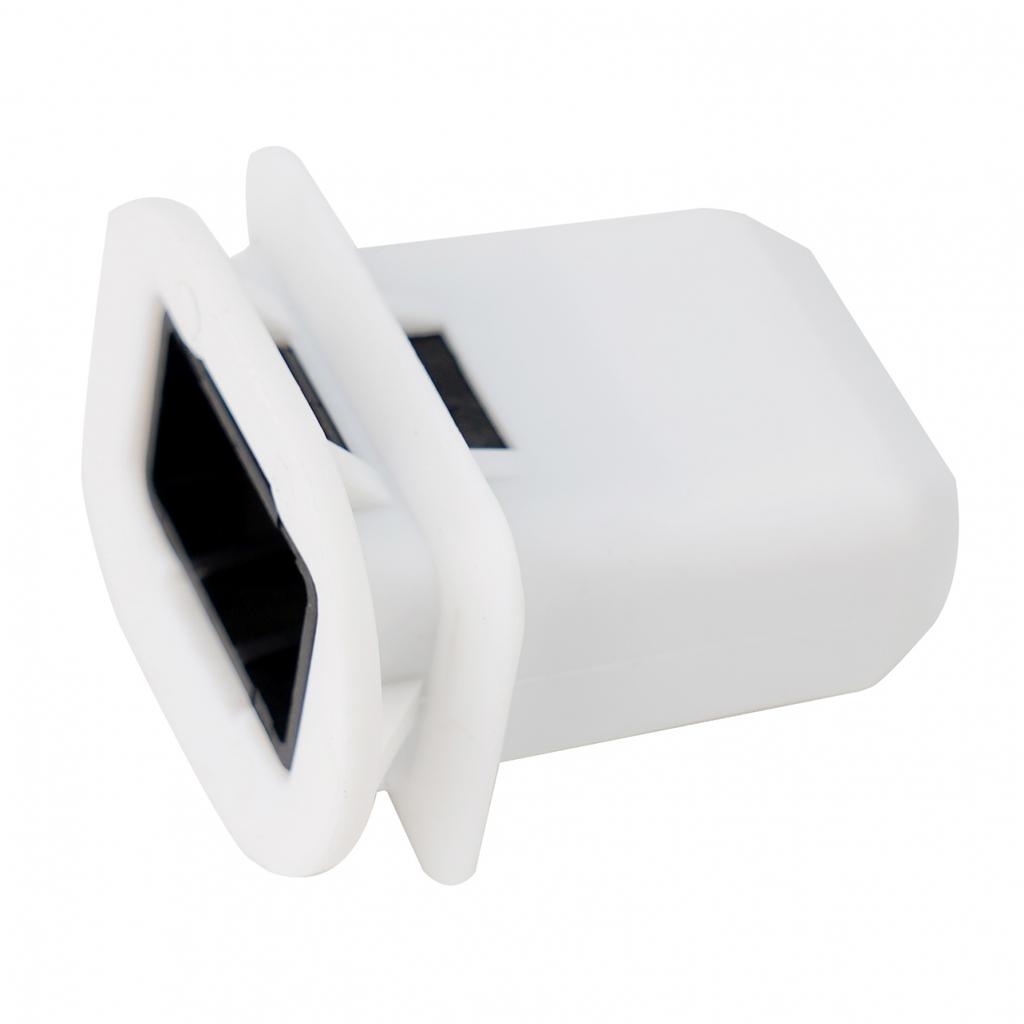 Bracket Cushion Pad Retaining Plastic Rear Seat 2pcs