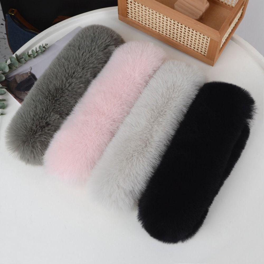 Multicolor Faux Fox Fur Collar Fashion Warm Shawl Scarve 2024 Fur Shawl Collar