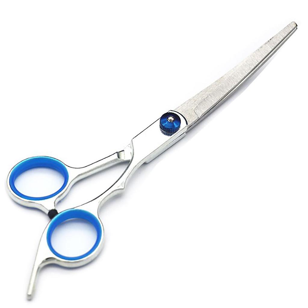 Dog Grooming Scissors Kit Stainless Steel Comfortable Adjustable Screw Professional 6 In 1 Grooming