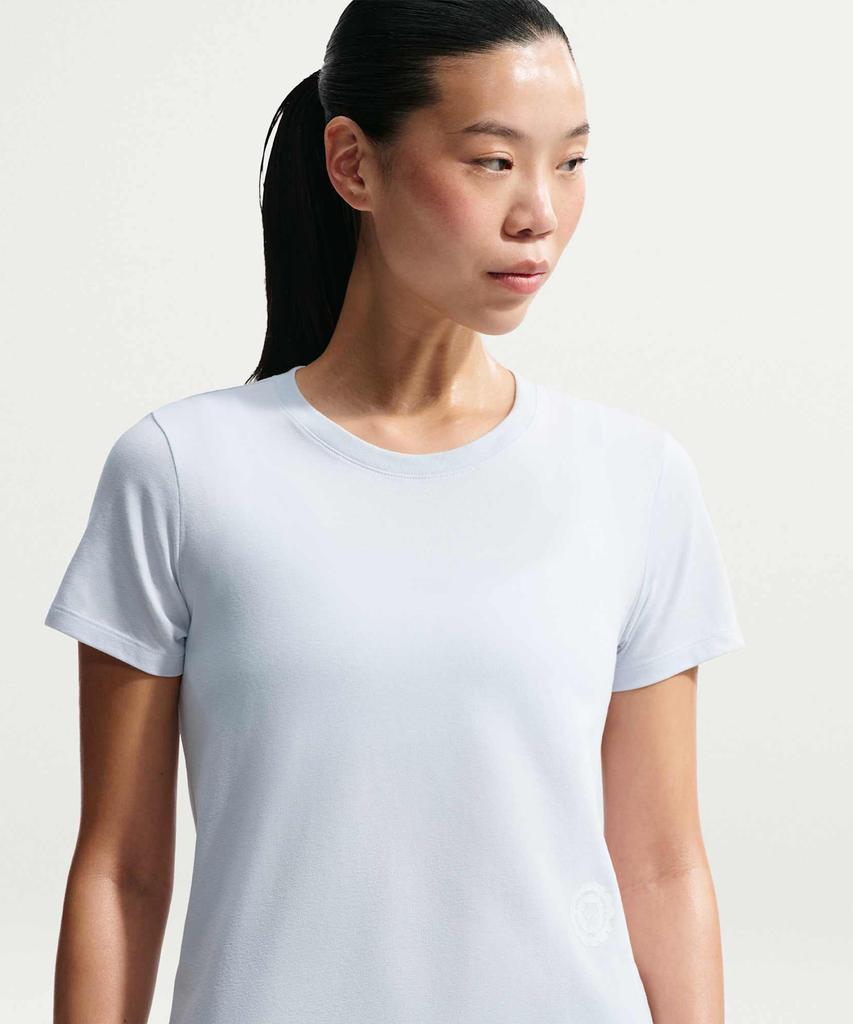 NIKE Dri-Fit Running T-Shirt W - Pure Platinum / Ir6467-043