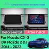 Android Car Head Unit For Mazda CX-3 DK Mazda 2 DJ 2014 - 2025 GPS Multimedia Radio Player BT Carplay Android Auto No 2din DVD