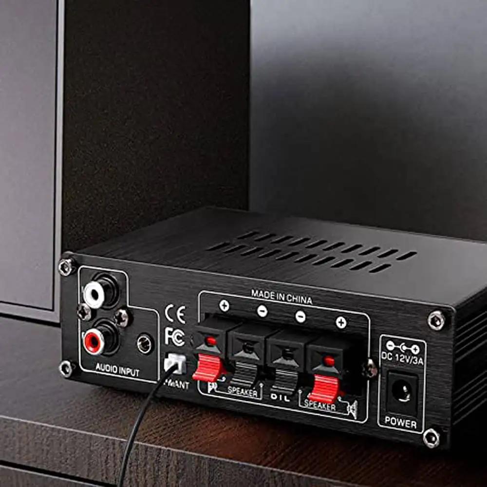 AirAux AS-22 Мини Hi-Fi Цифровой 900 Вт Bluetooth Беспроводной Усилитель Мощности Автомобильный Домашний Аудио Усилитель Сабвуфер Динамики FM AUX MP3