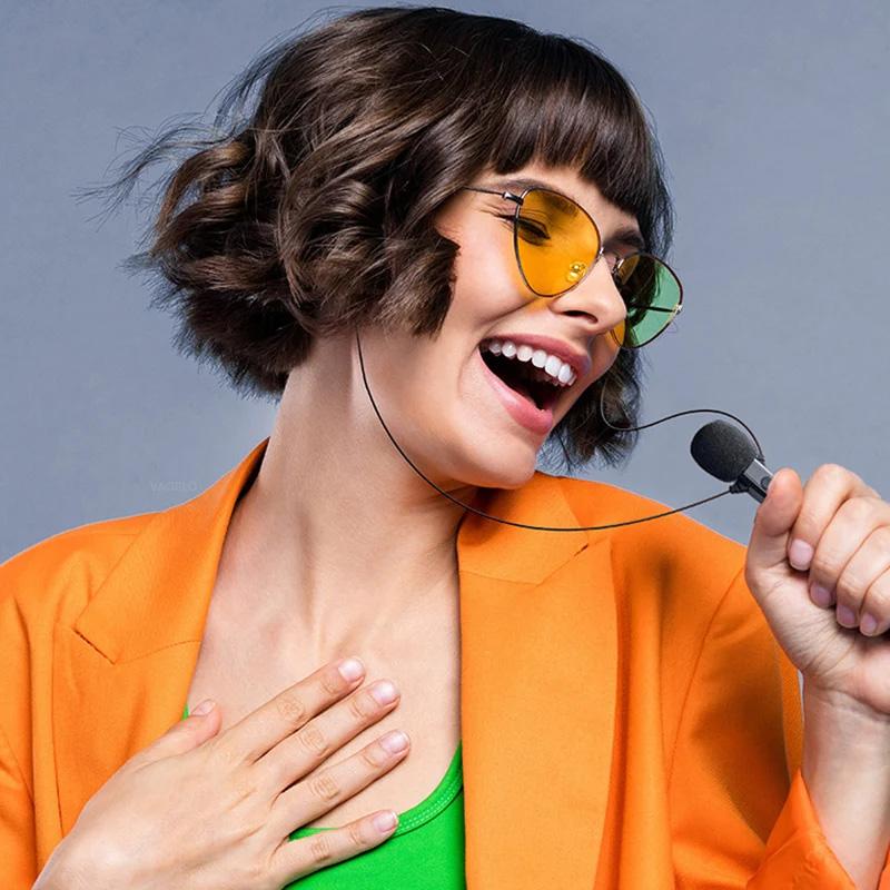 Динамические Hi-Fi проводные наушники Спортивные наушники Бас Стерео Игровые Для живого караоке Гарнитура Музыкальные наушники-вкладыши 3,5 мм Type-C Внутриканальные С микрофоном