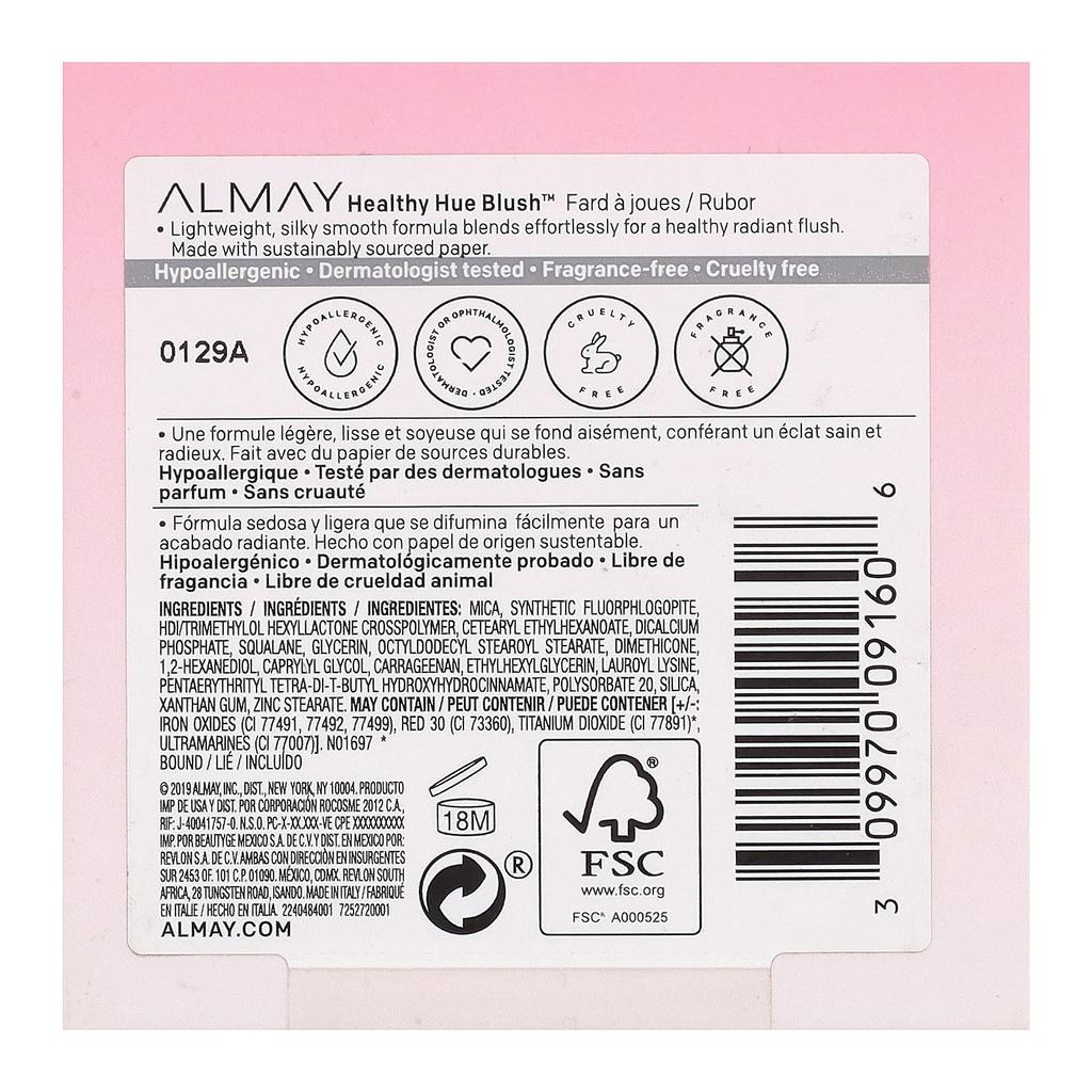 Almay Румяна Healthy Hue, 100 Neary Nude, 5 г (0,17 унции)