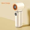 Compact High-Speed USB Rechargeable Handheld Fan with Powerful Wind for Outdoor Use