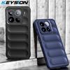 KEYSION Противоударный матовый чехол для Xiaomi 15 5G 15 Pro Противоскользящий мягкий силиконовый чехол на заднюю панель телефона для Xiaomi 15 Pro 5G