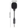 Phone Studio Smartphone Megaphone Stereo Mic Mini Jack Microphone Interview Microphone Recording