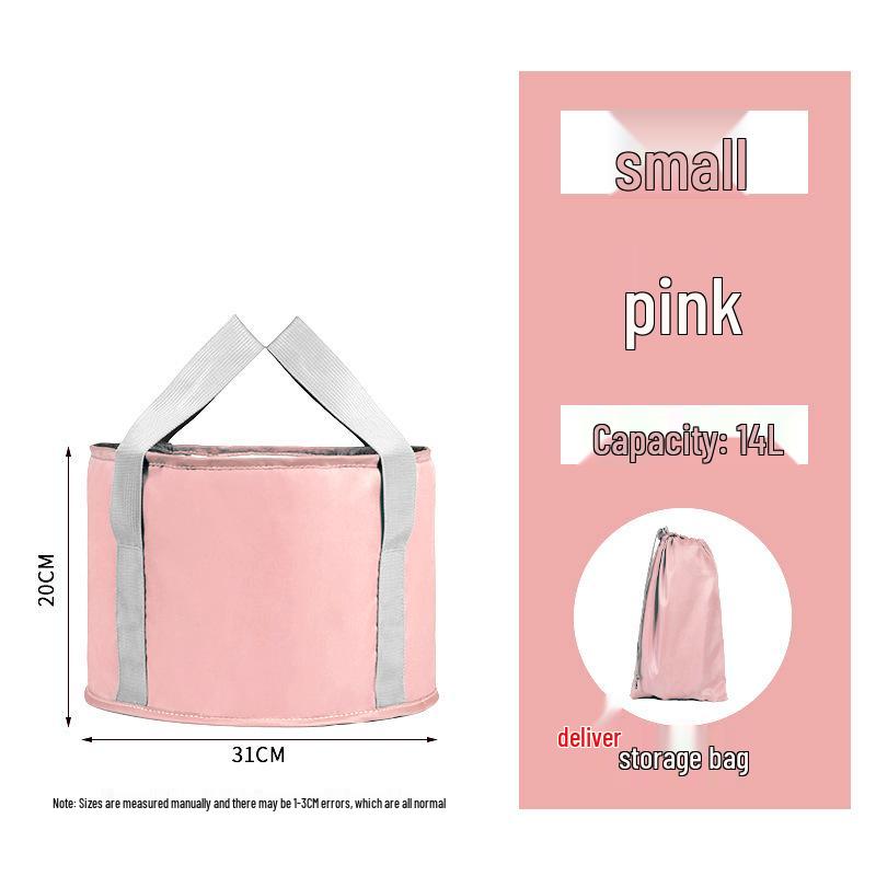 Portable Three-Dimensional Folding Foot Bath: Heat-Preserving, Tip-Resistant, Multifunctional Foot Soak Bucket for Travel and Home Use.