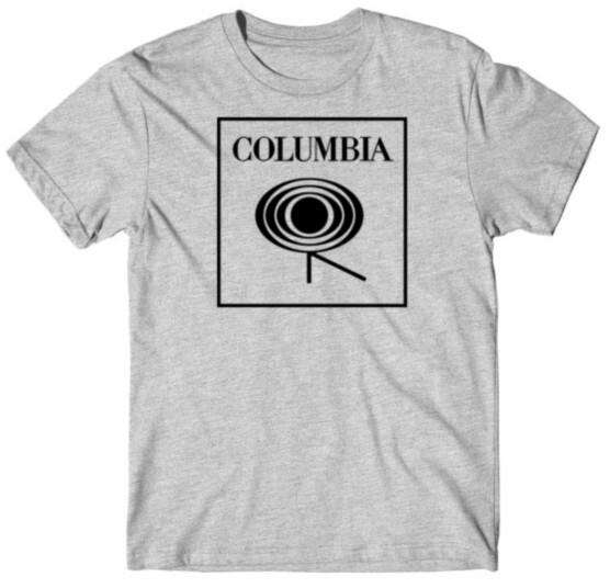 Музыкальная футболка Columbia Records Унисекс Футболка