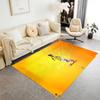 Soccer Player Action Floor Rug Office Rug Suitable for Kitchen Hallway Foyer Outdoor Antislip Carpet Decorate Offices Wedding Party Gift