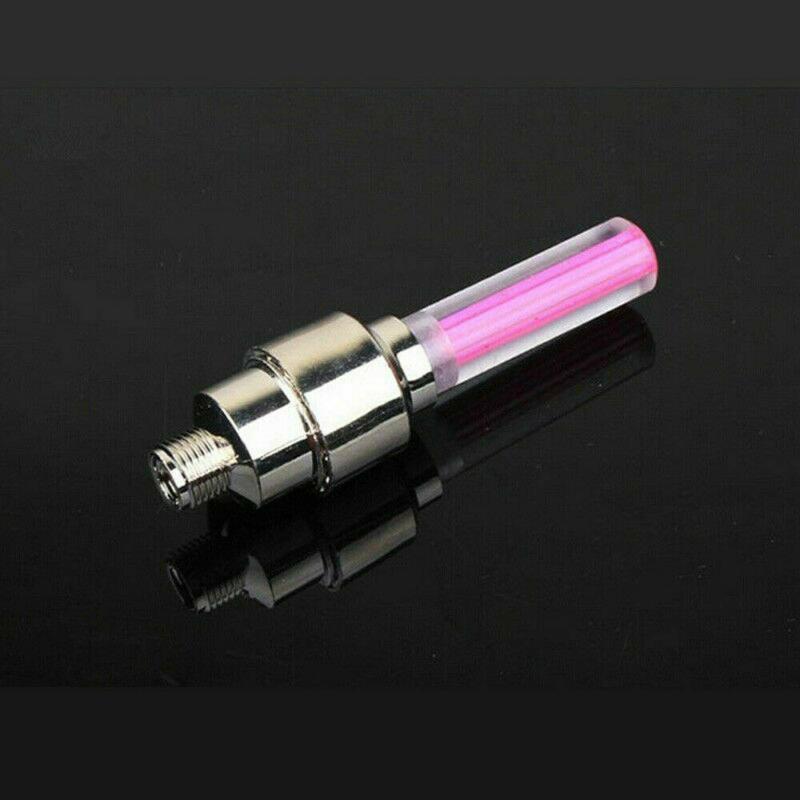 2 шт., водонепроницаемые фонари для колес автомобиля, шин, воздушных клапанов, светодиодные колпачки для колпачков, аксессуары для велосипеда, автомобиля, мотоцикла