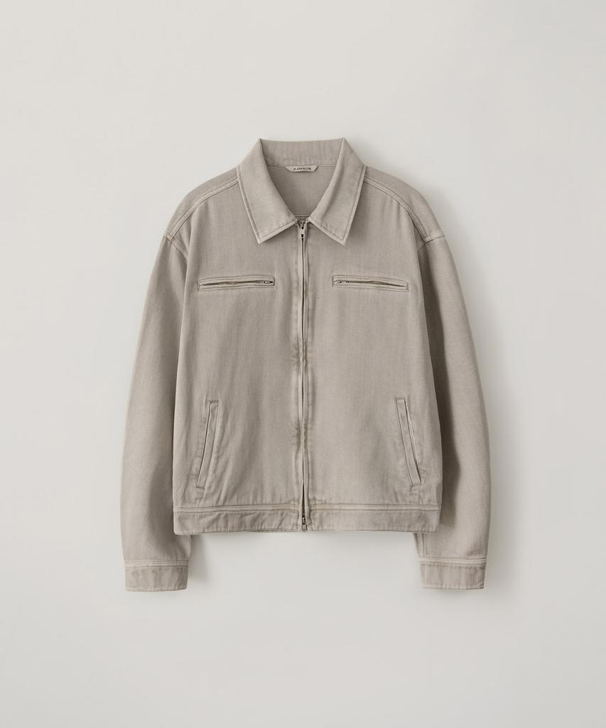 Blankroom Garments Dyed Jacket_Dust