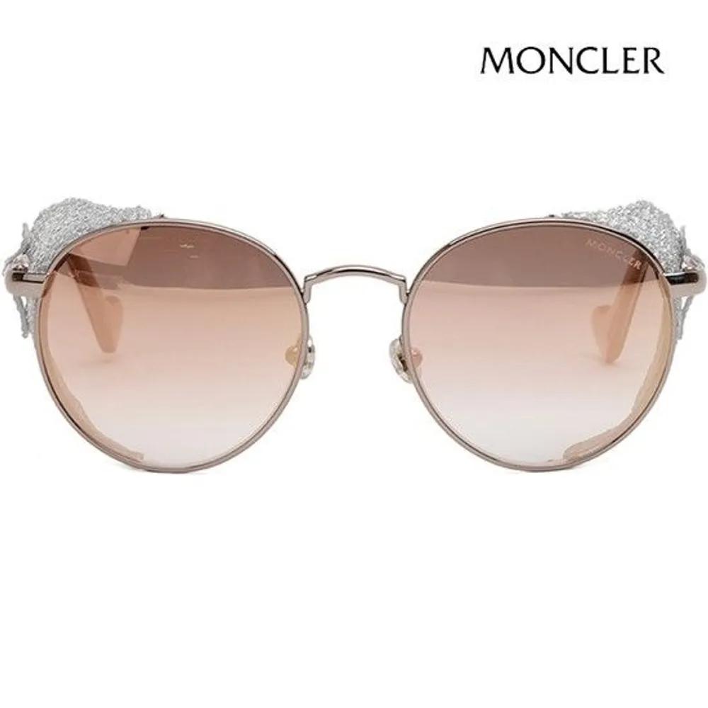 Sunglasses ML0182 34T Mirror Leather Strap Round Metal