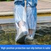 Waterproof Non-Slip Thickened PE Shoe Covers for Rain Boots 