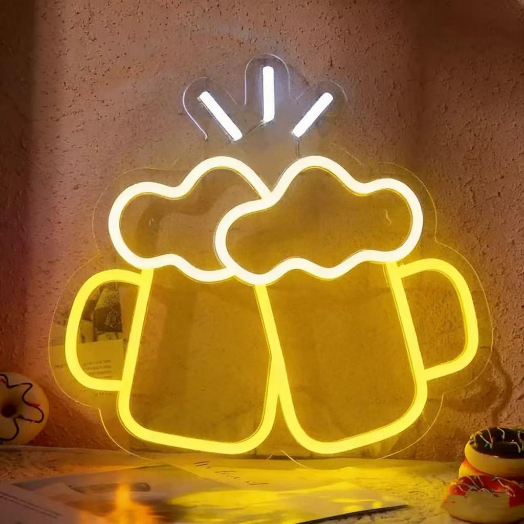 Светодиодная подсветка Neon Game Console Crown Bear Claw – Декоративная сетчатая подсветка Celebrity Mood Light