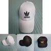 Adidas Fashion Street Adidas  Baseball Cap Men And Women Bend Eaves Adjustable