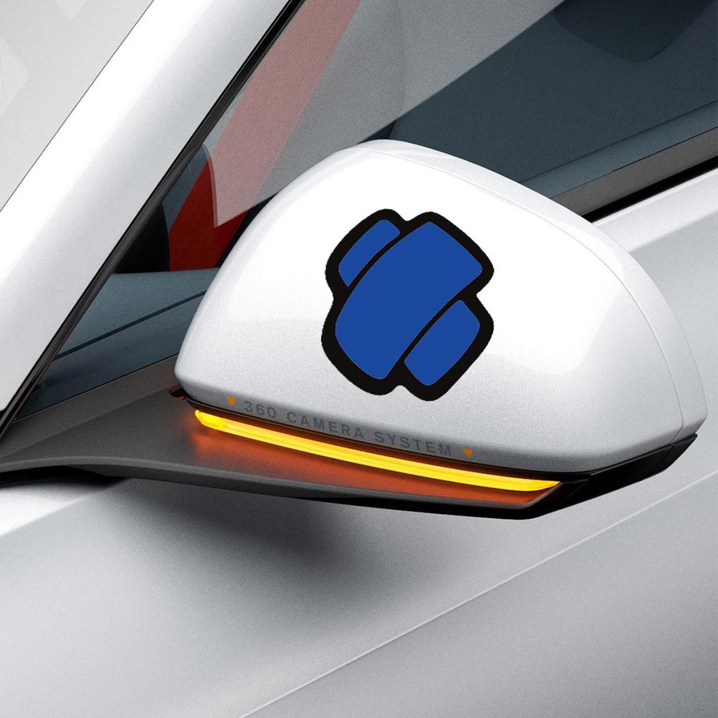 Автомобильные наклейки 2 шт. 10 см Дизайн бинта Забавная наклейка Bansoku Набор для ремонта автомобиля Водонепроницаемый Самоклеящийся