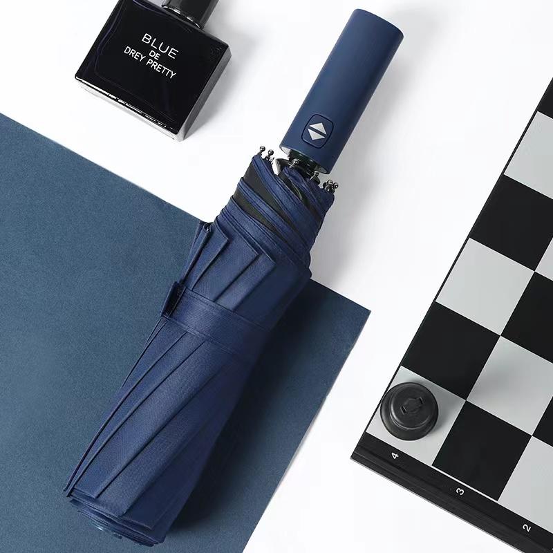 12 Bones ветрозащитный двухслойный устойчивый зонт полностью автоматический дождь мужчины женщины роскошный деловой мужской большой зонт Parasol12