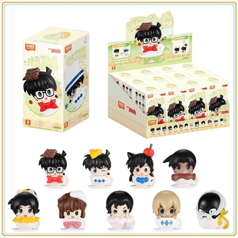 Оригинальная серия Brook Детектив Конан 'Послеобеденная вечеринка' Blind Box Коллекция моделей персонажей аниме Праздничные игрушки Подарки