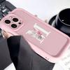 Розовый letter M и цветок TPU чехол для телефона подходит для iPhone 17 16 15 14 13 12 11Pro/Max/Plus противоударная задняя крышка