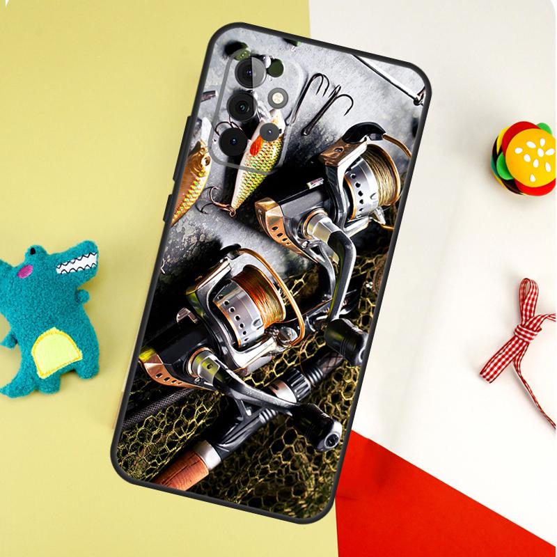 Fishing Rod Tool For Samsung Galaxy A54 A34 A14 A55 A35 A15 A53 A33 A13 A05 A06 A16 A22 A32 A52 Phone Case
