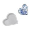 Heart Candle Mold Heart Resin Silicone Mold for DIY Candle Soap Plaster Ornament Home Decor Non Stick Easy to Demold
