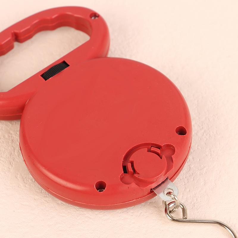 Portable Fish Scale 10Kg Hook Hanging Scales Mini Spring Scale For Fishing Shopping Travel Weighing Luggage Scales