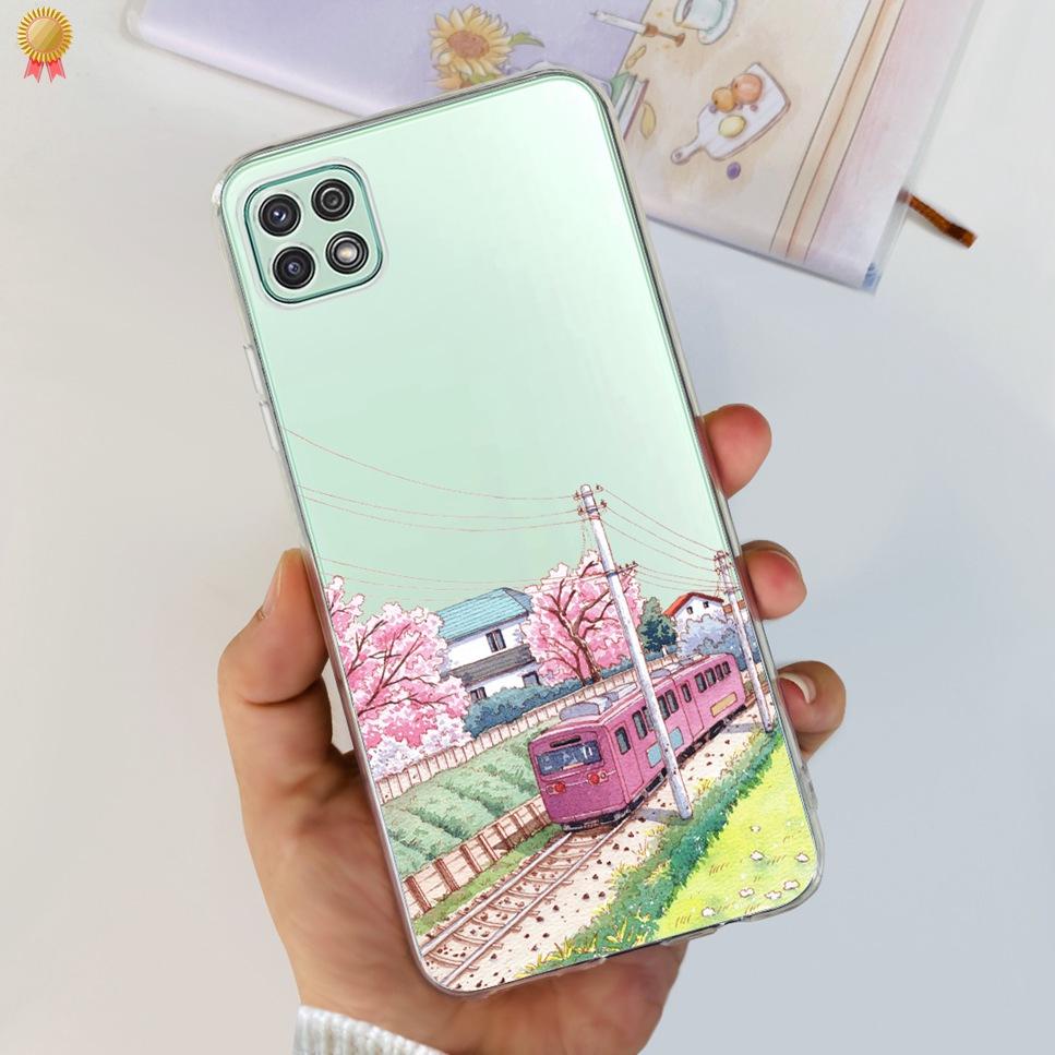 Для Samsung Galaxy A22 S A22S 5G Чехол Силиконовый Мультяшный Мягкий Защитный Задний Чехол Для Samsung A 22 A22 A22S 5G Чехол Для Телефона Funda