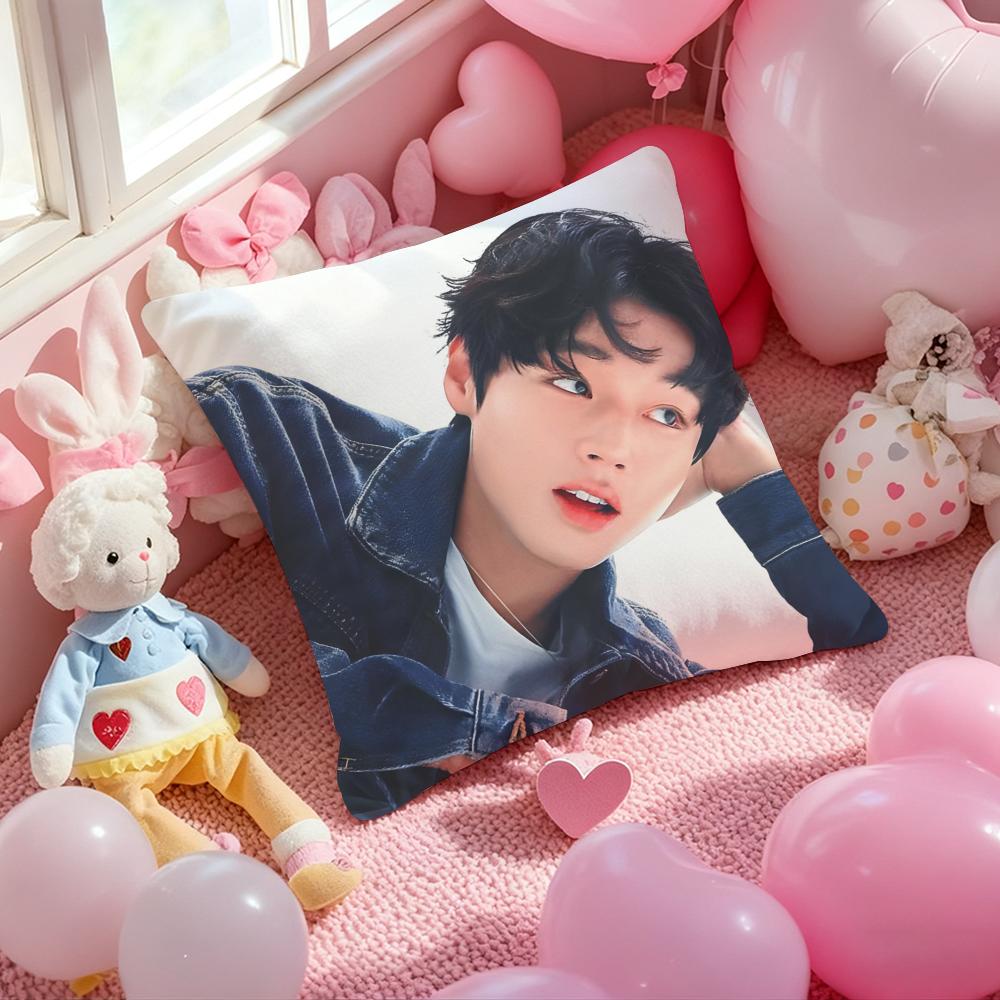 Kpop Парк Джи Хун Наволочка с принтом узора для подушки на диван в гостиной и декор спальни