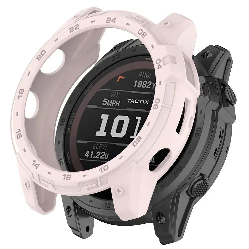 Мягкий силиконовый ТПУ чехол для Garmin Fenix 7X Pro 6X 5X Tactix 7 Pro Fenix 7 6 5 Enduro 2 Прозрачный чехол для Garmin Tactix 7