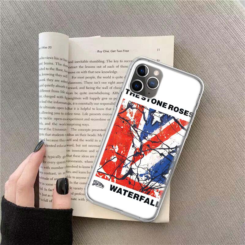 The Stone-R-Roses Phone Case For Apple Iphone 12 13 Mini 14 15 Pro 17 Pro Max Air 11 16E 16 Plus Shell Cover Clear TPU