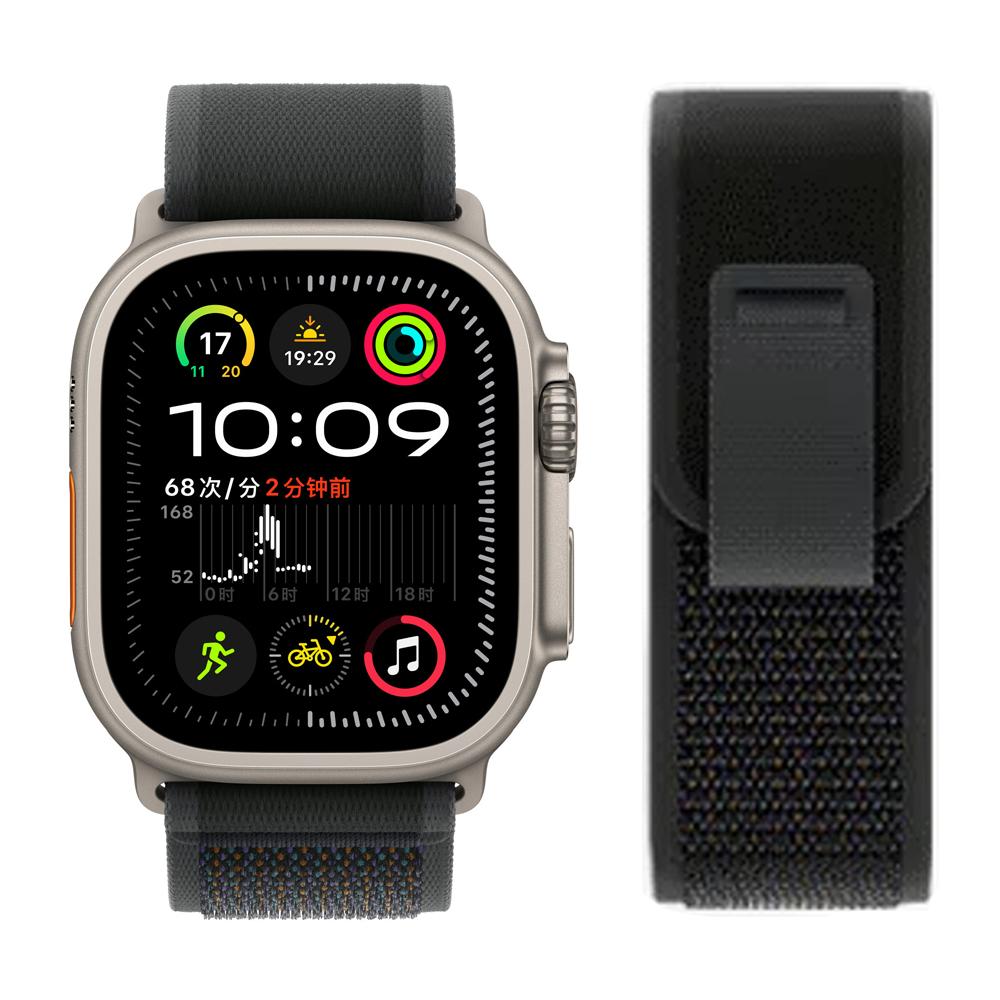 Ремешки для Apple Watch ultra2 ремешок 49мм 46мм 42мм 44мм 40мм 45мм 41мм Trail loop браслет correa iwatch series se 3 7 8 9 10 11