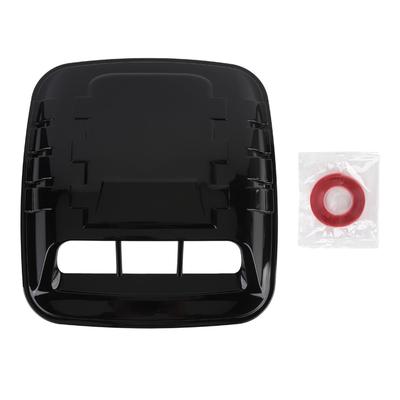 Крышка вентиляционного отверстия капота автомобиля, улучшенное рассеивание тепла, глянцевая черная, 39 см X 37 см, универсальная, подходит для капота