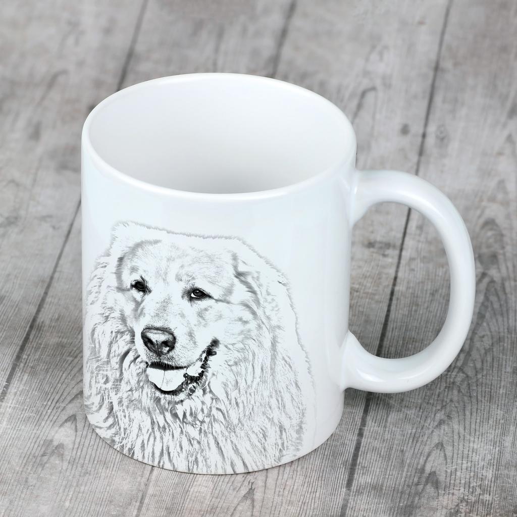Pyrenean Mountain Dog, Great Pyrenees, Pyrenean Shepherd - cup with a dog, cute cup with graphics, a gift with your photo from the Art-Dog brand