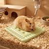 Portable Pet Cooling Pad Non-Slip Cooler Bed Portable Hamster Ice Pad  Cage Mat