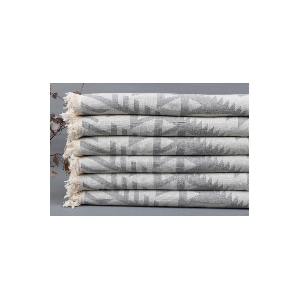 Пештемаль Светло-серый Пештемаль 100x190 см Хлопок Пештемаль Подарок на день Пештемаль Турецкая баня Пештемаль