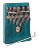 Kalimba 17 Keys Beginner Scale Musical C Thumb Piano Gift for Kids and Includes Book with Japanese Music Protective Tuning Hammer Set Engraved,