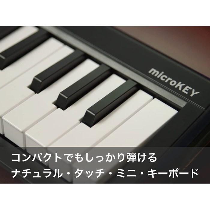KORG microKEY2 Air 61-клавишный беспроводной MIDI-клавиатура-контроллер (черный)