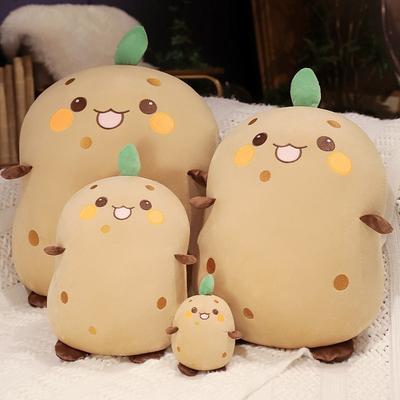 Маленькая плюшевая игрушка картошка милый маленький брелок-подвеска большая кукла картошка подушка для метания