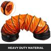 7.6 M/25 Ft Pvc Flexible Duct Hosing For 250 Mm/10" Diameter Exhaust Fan