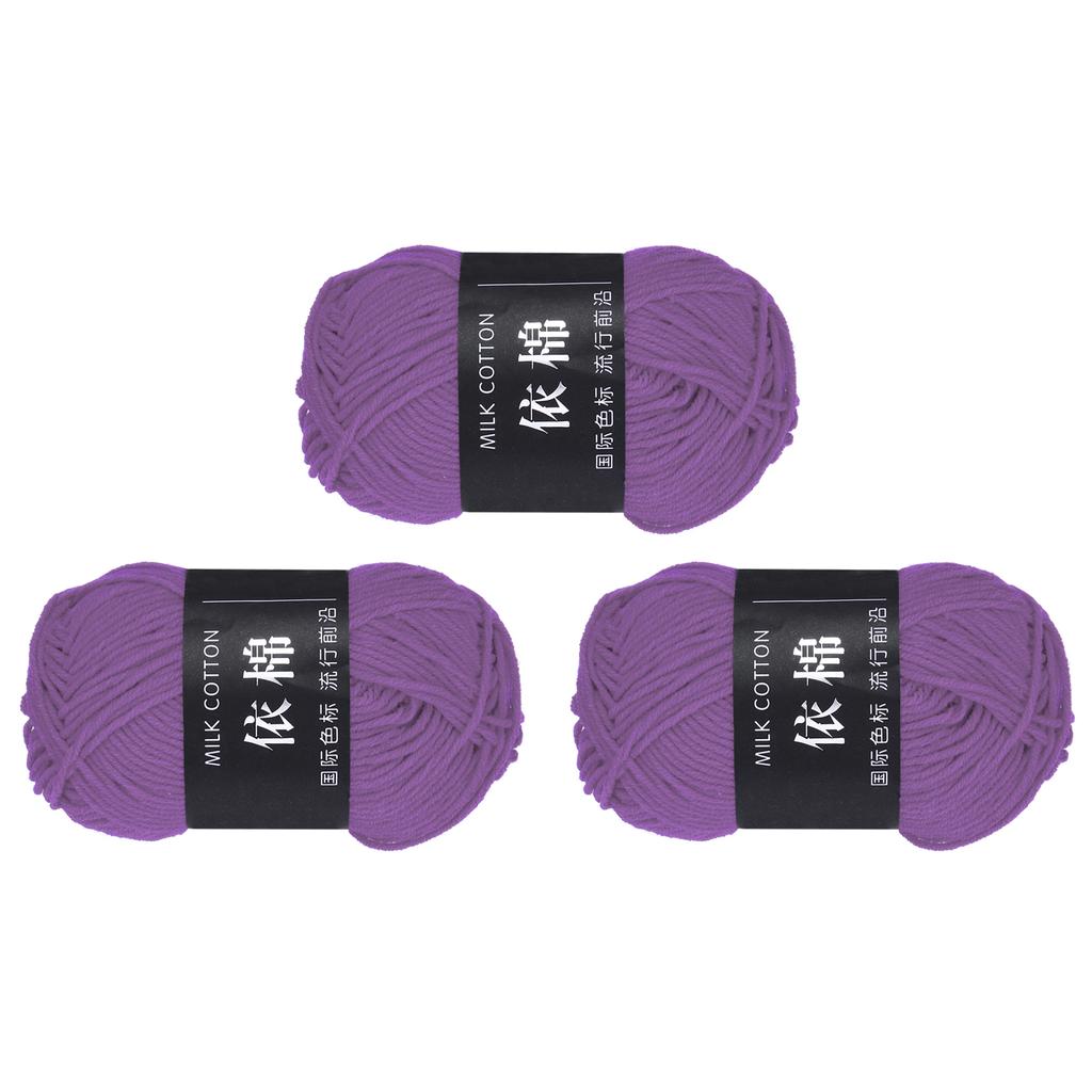 3 мотка хлопковой пряжи, 60% хлопок, 40% акрил пряжа для вязания крючком, пряжа для пледа для вязания крючком золото