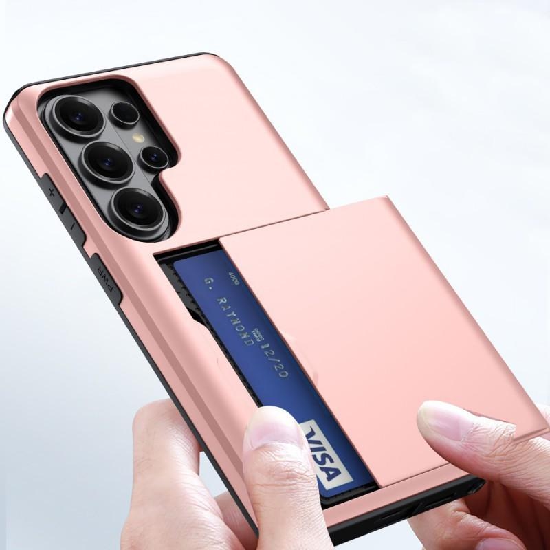 Подходящий чехол для телефона S26Ultra S25FE Слайдер Кошелек для карт Слот A57/A37 Ударопрочный Защитная крышка