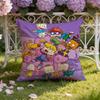 Аниме мультфильм R-Rugrats Наволочка для дома и автомобиля Двухсторонний чехол на подушку: Двусторонняя конструкция для максимального комфорта