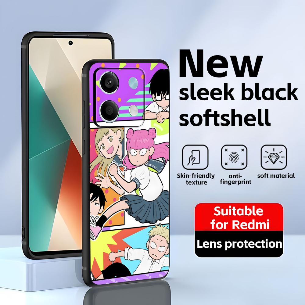 You and I Are Polar Opposites Phone Case For Redmi Note 14 13 12 11 Pro Plus S 5G 14C A3 Soft Black Phone Cover