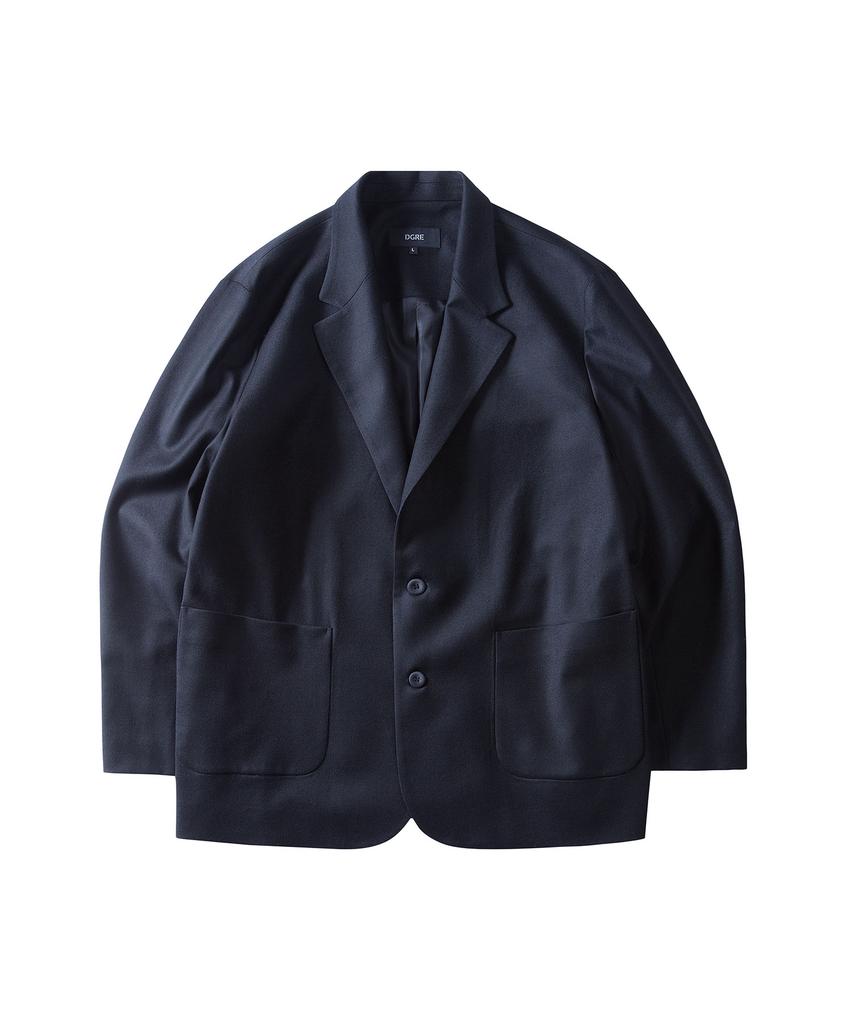 Dgre Termini Jacket Wool Dark Navy